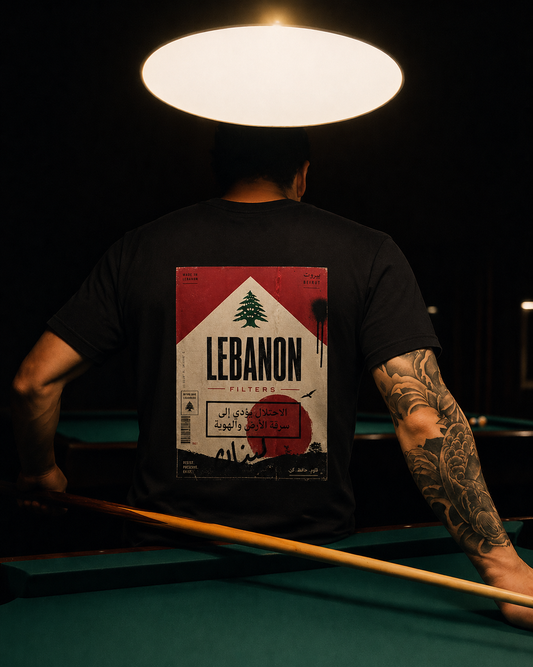 Lebanon Filters Not For Sale Edition statement Lebanese t-shirt by The Bargain LB