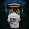 Not a Meter Less Lebanese newspaper graphic t-shirt — 10452 km by The Bargain LB