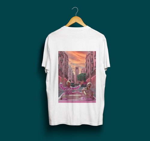 Barbie X Downtown Beirut premium Lebanese graphic t-shirt by The Bargain LB
