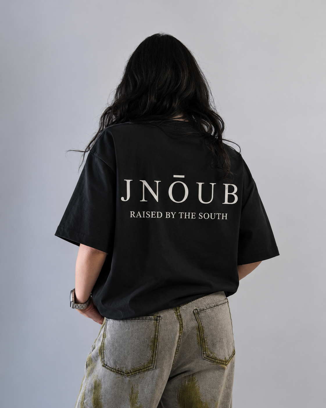 JNŌUB – Raised By The South - Oversized T-Shirt