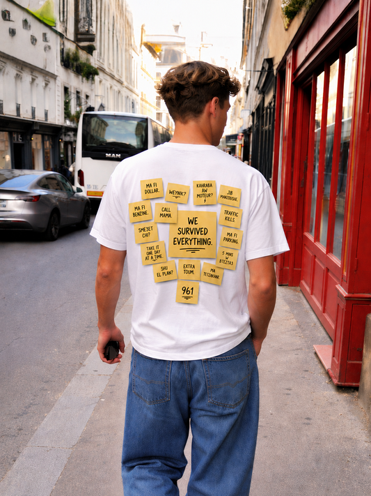 We Survived Everything™ — Oversized T-Shirt