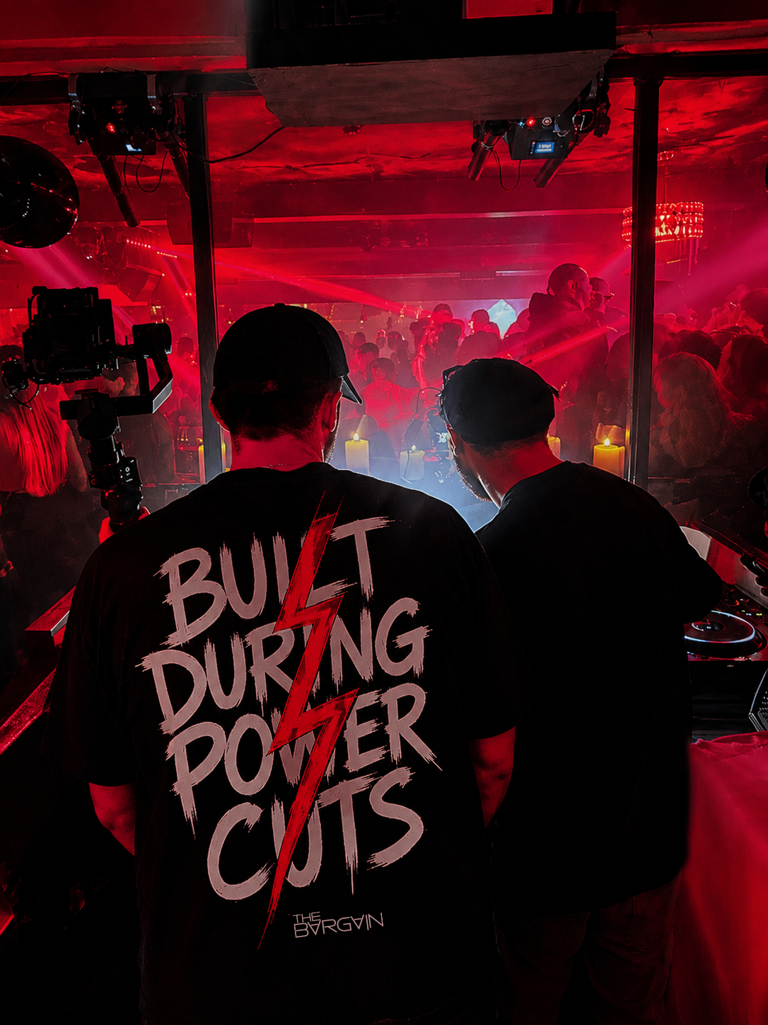 Built During Power Cuts — Oversized Tee