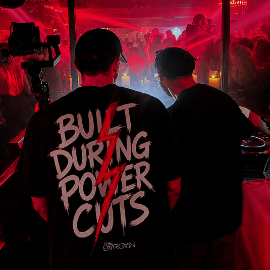 Built During Power Cuts — Oversized Tee