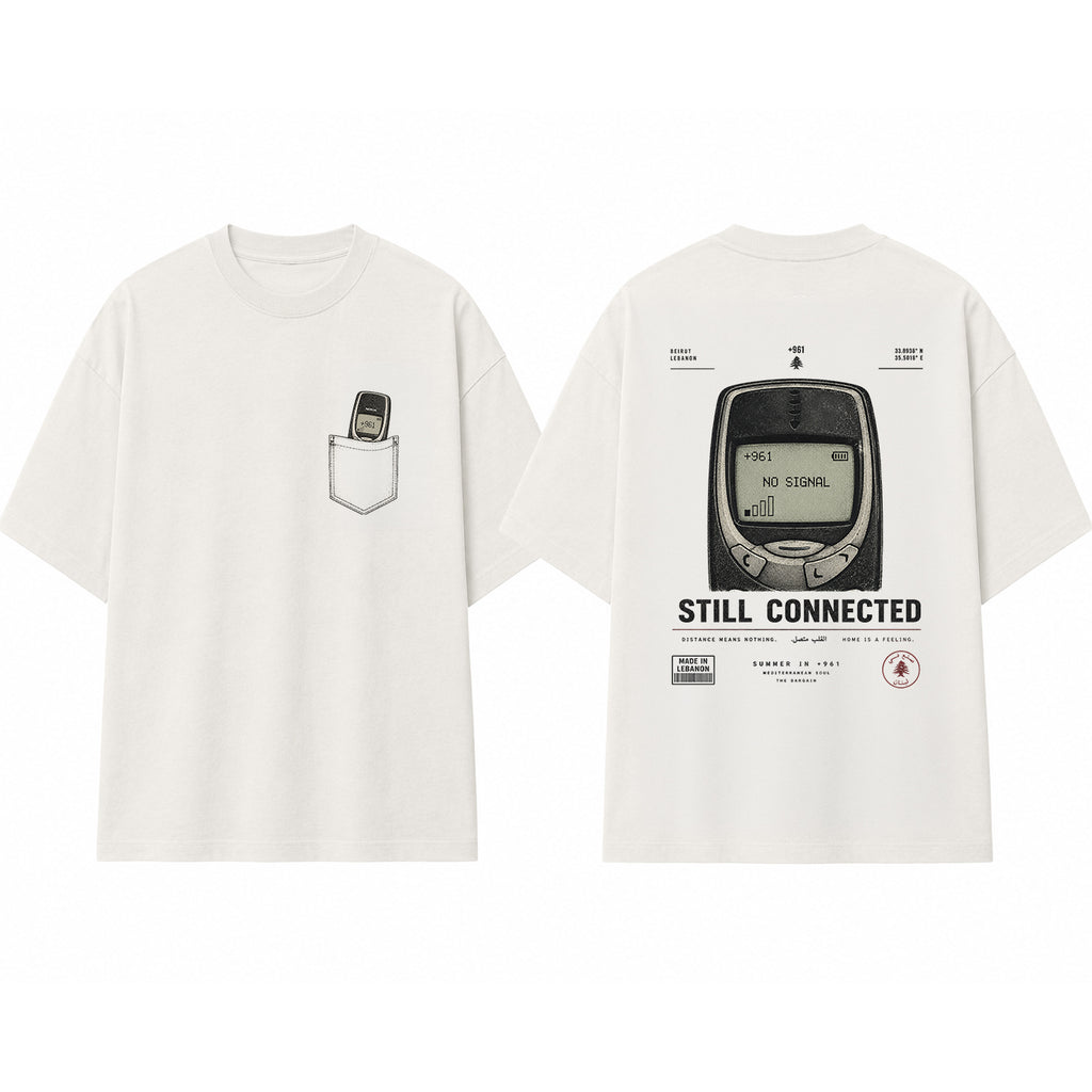 Still Connected — +961 Oversized T-Shirt