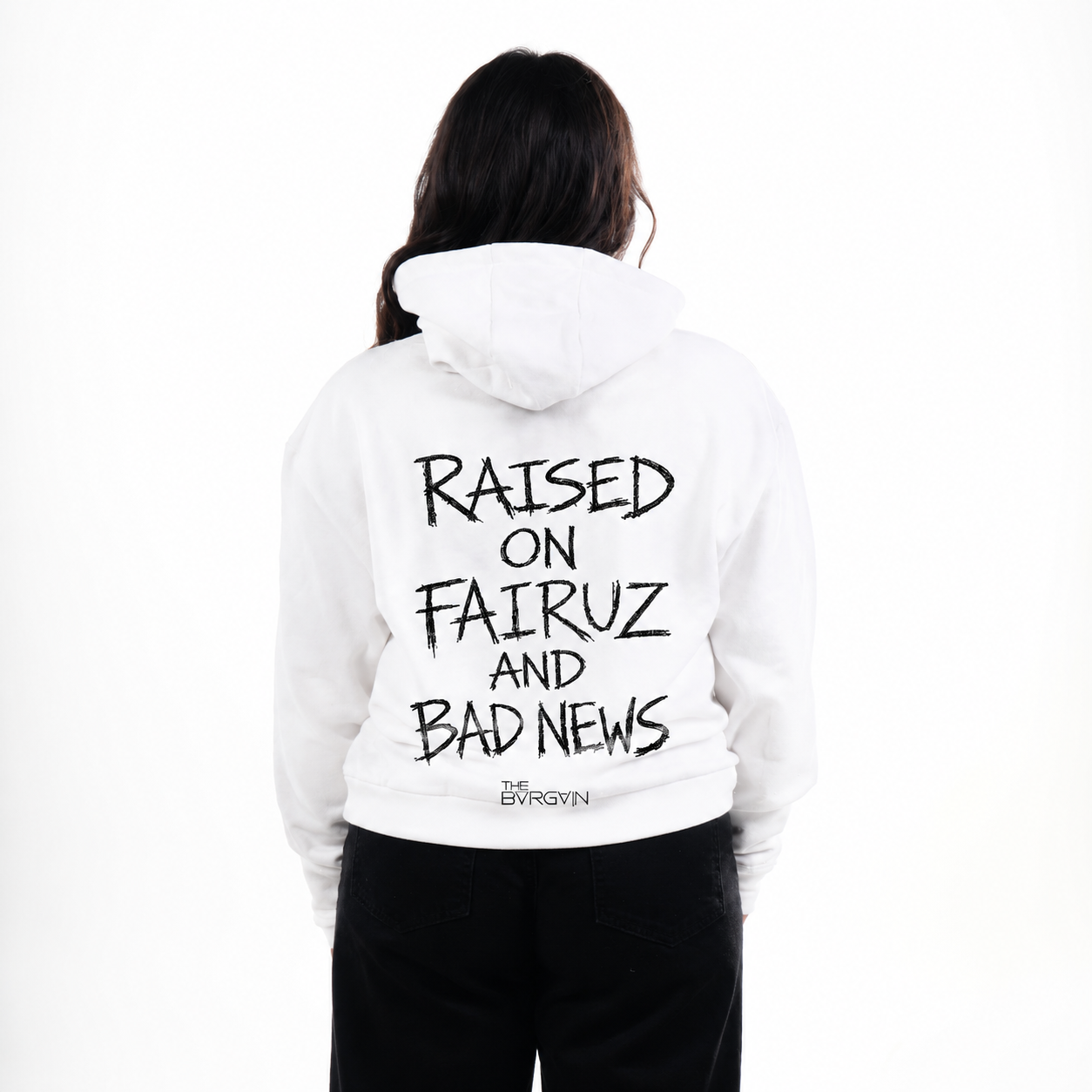 Raised on Fairuz and Bad News — Hoodie
