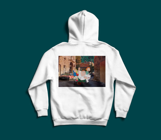 Family Guy X Lebanon premium Lebanese graphic hoodie by The Bargain LB
