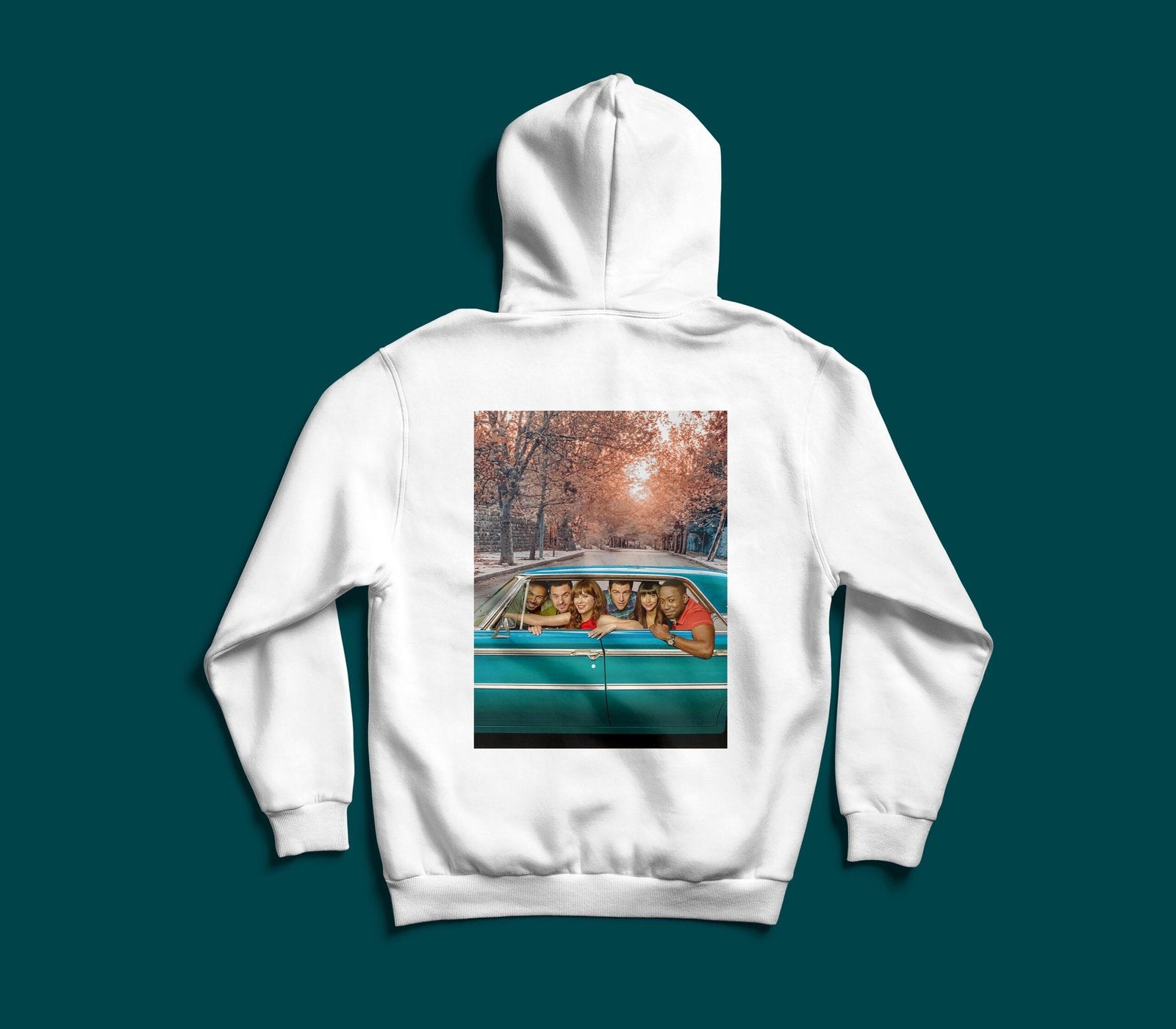 New Girl X Saoufar Lebanese mountain village graphic hoodie by The Bargain LB