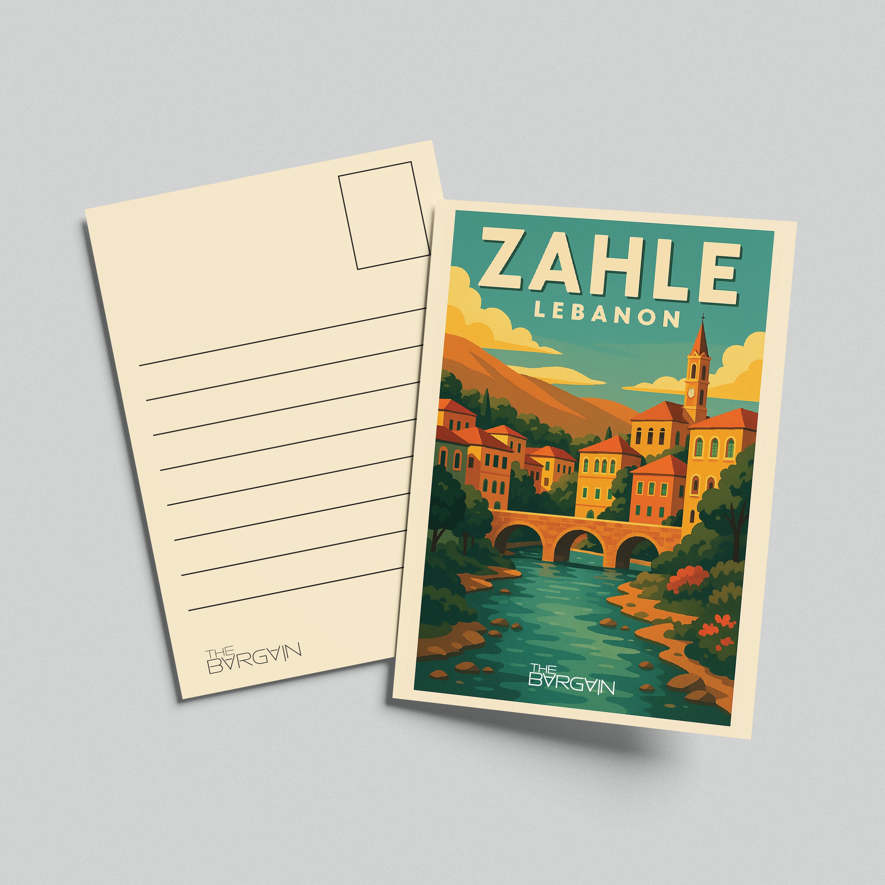961 Postcard — Collectible Art Print