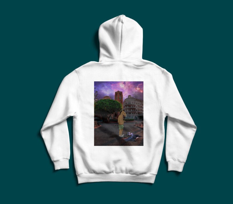 Bojack X Downtown Beirut premium Lebanese graphic hoodie by The Bargain LB