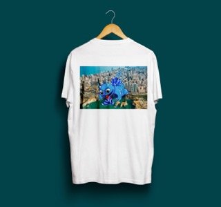 Crystal X Lebanon premium Lebanese graphic t-shirt by The Bargain LB