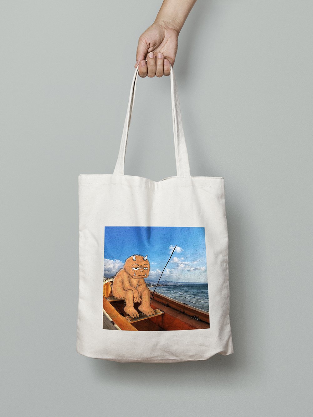 fisherman X boat Tote Bag