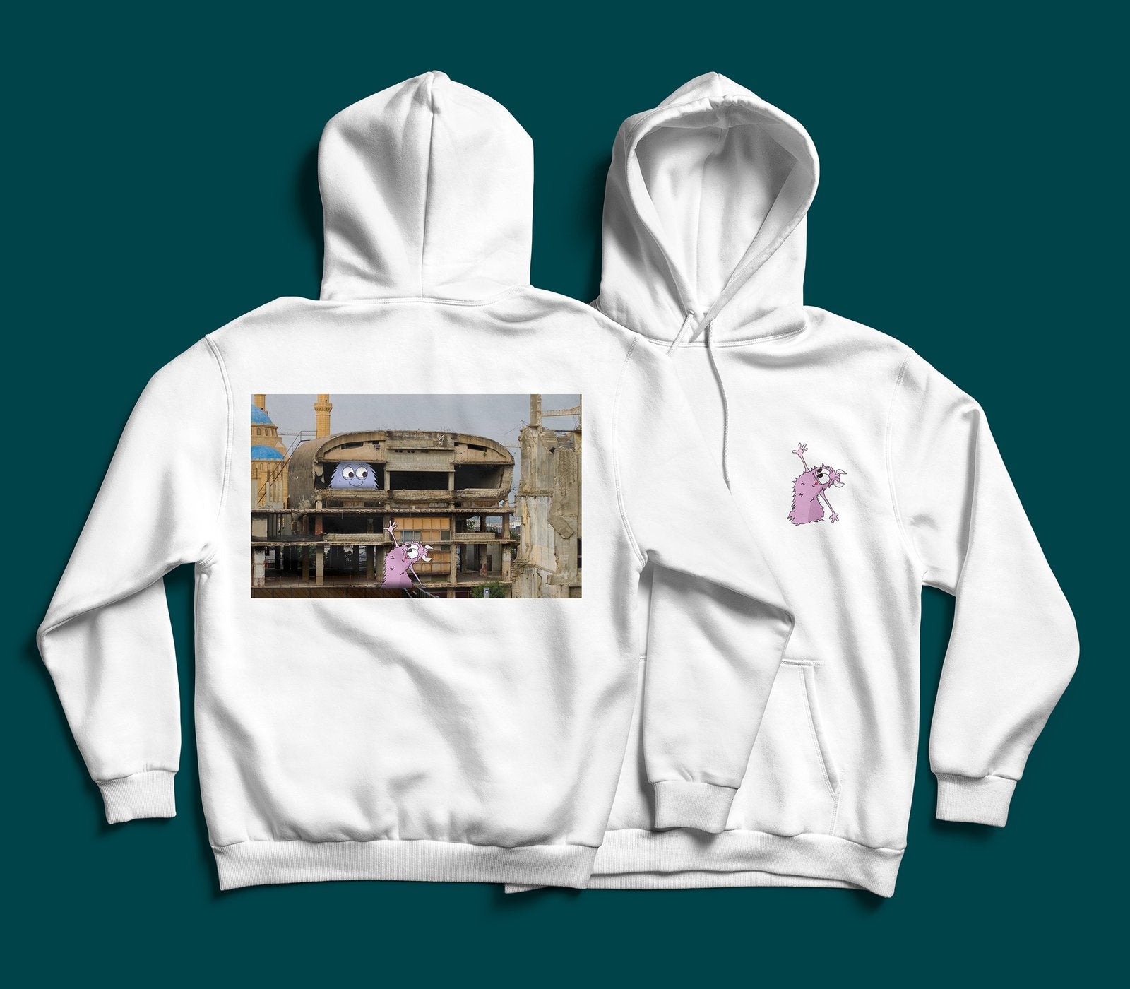 Freddy & kim X Egg Hoodie