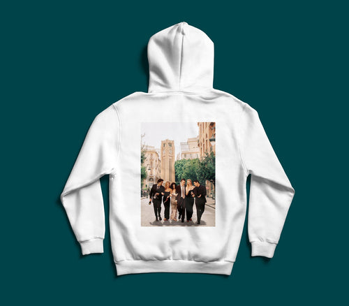 Friends X Downtown Beirut premium Lebanese graphic hoodie by The Bargain LB