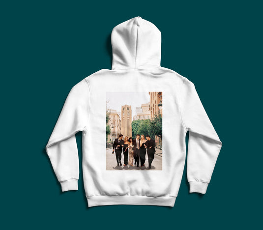 Friends X Downtown Beirut premium Lebanese graphic hoodie by The Bargain LB