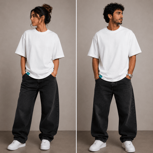 Stop Calling Oversized Tee in white by The Bargain LB