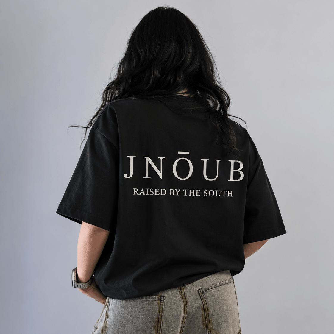 JNŌUB Raised By The South Oversized T-Shirt by The Bargain LB
