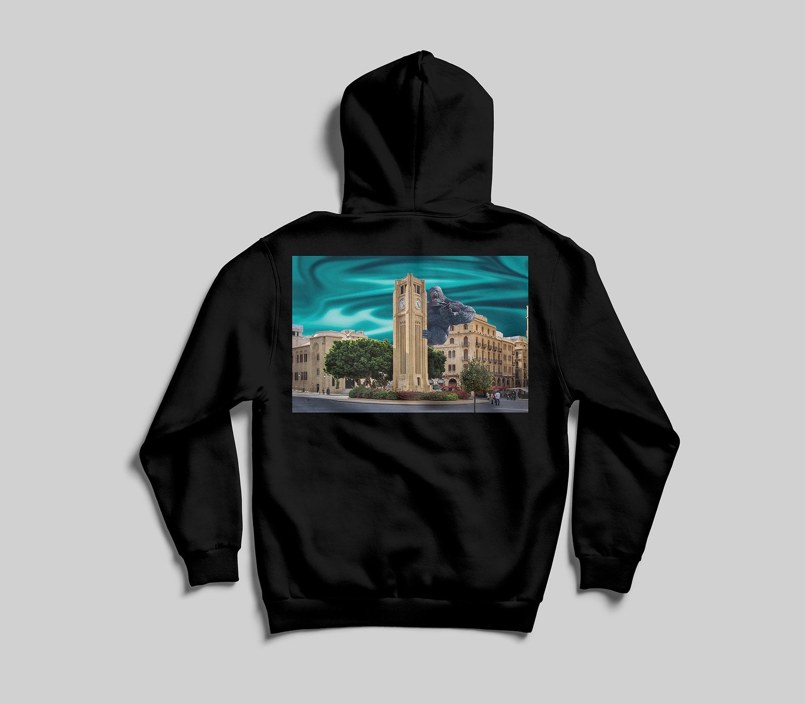 king Kong X downtowm Hoodie