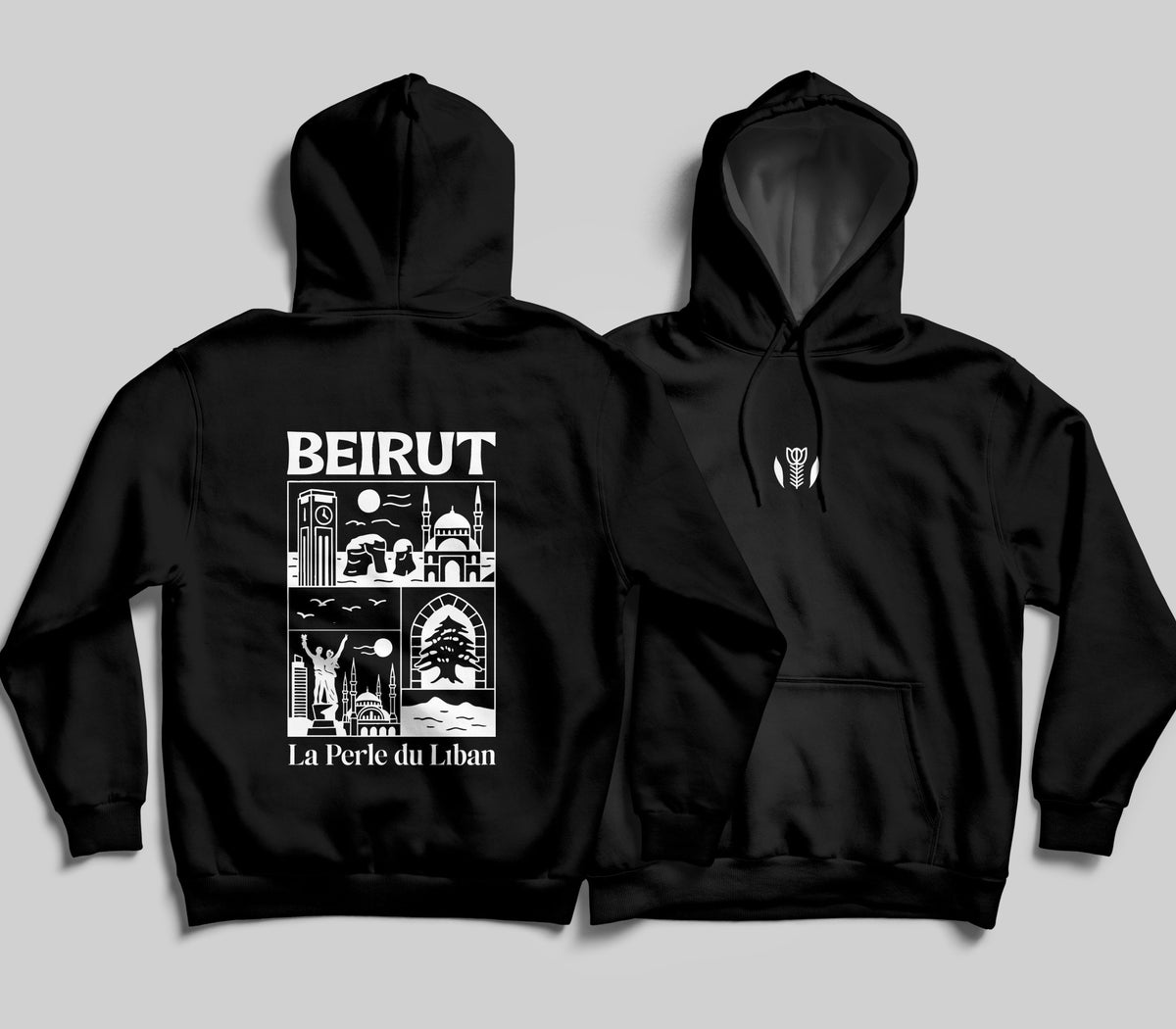 La Perle du Liban Hoodie by The Bargain LB