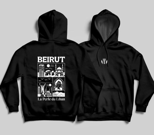 La Perle du Liban Hoodie by The Bargain LB