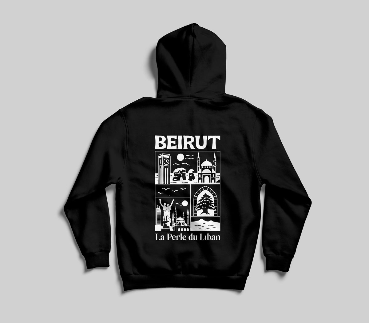 La Perle du Liban Hoodie by The Bargain LB