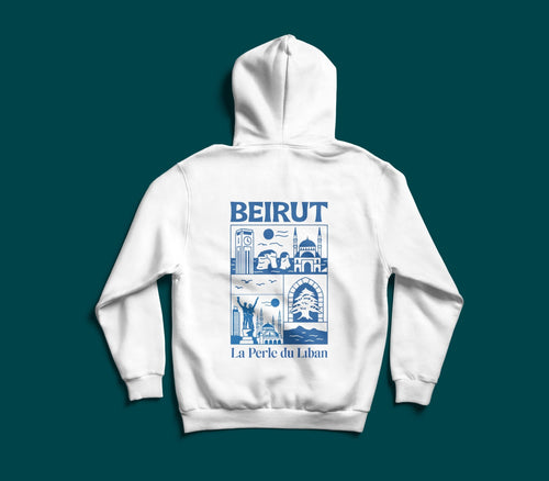 La Perle du Liban premium Lebanese graphic hoodie by The Bargain LB