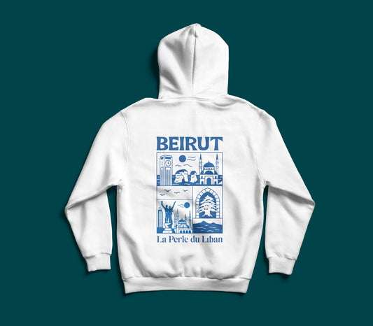 La Perle du Liban premium Lebanese graphic hoodie by The Bargain LB
