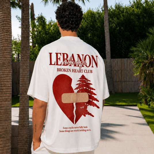 Lebanon Always limited drop Lebanese statement t-shirt by The Bargain LB