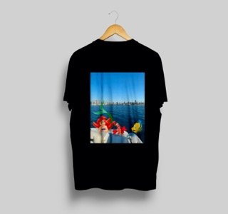 little mermaid X boat Tshirt