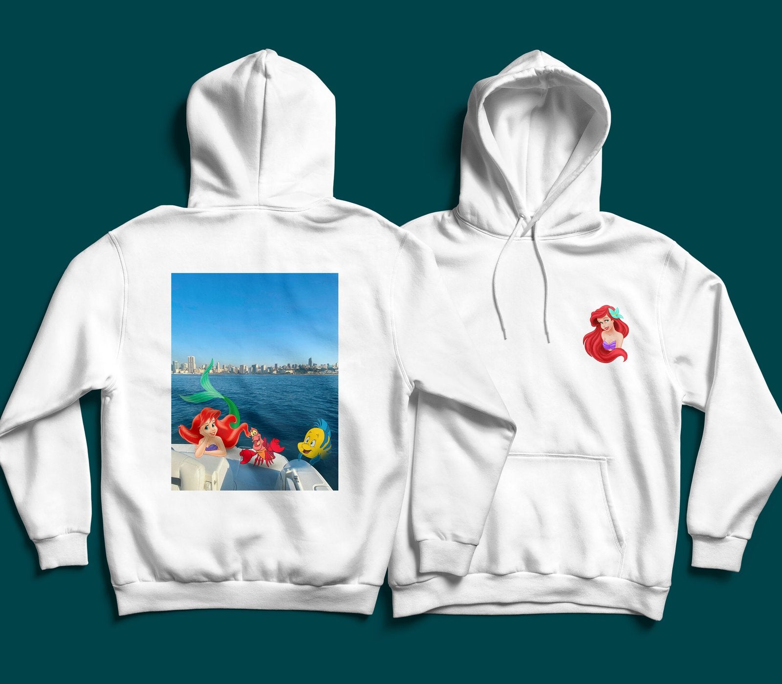 Little mermaid X Boat Hoodie