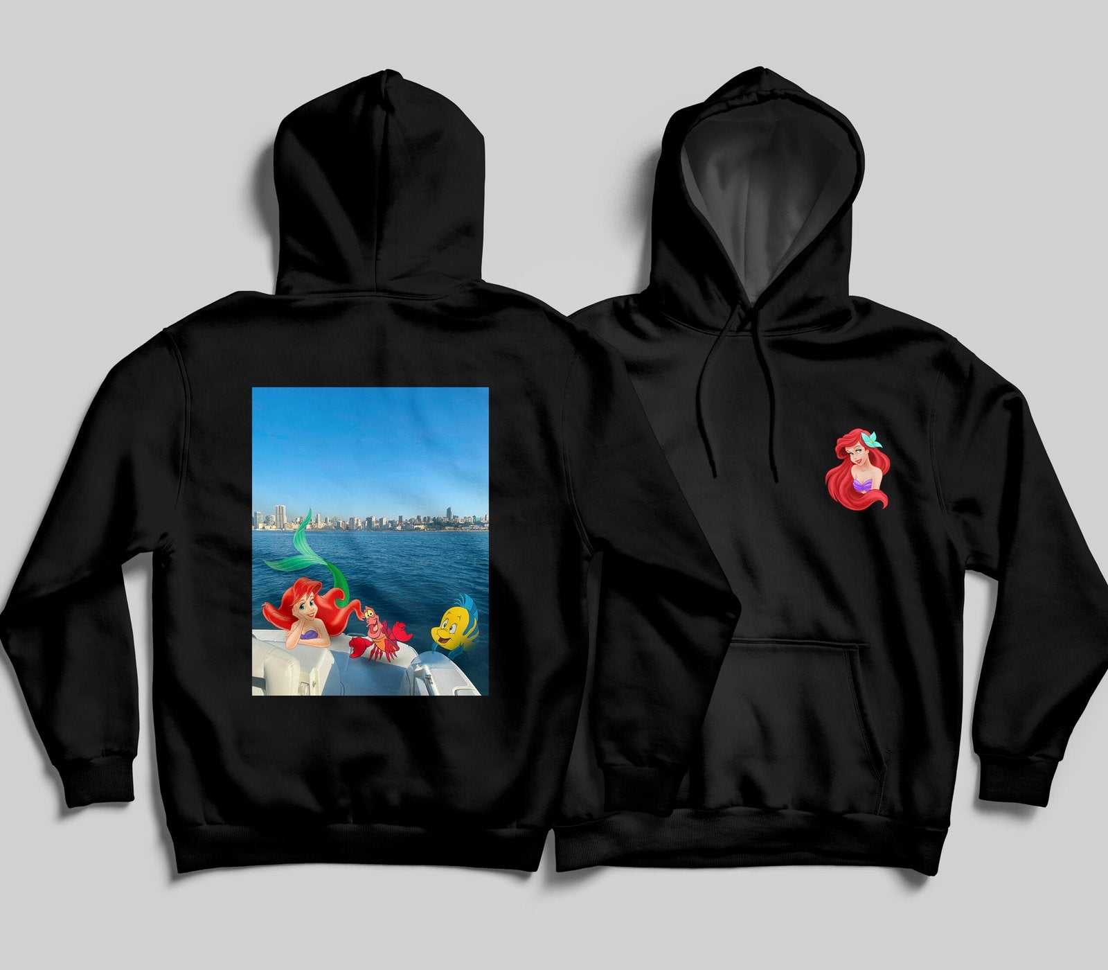 Little mermaid X Boat Hoodie