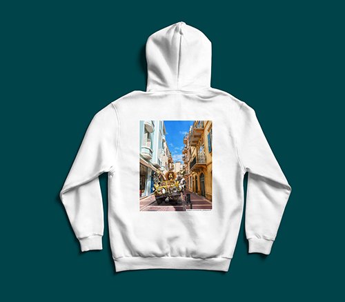 Madagascar X Saifi Village Beirut graphic hoodie by The Bargain LB