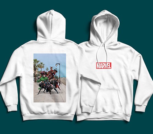 Marvel X manara Hoodie
