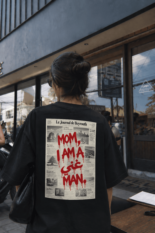 MOM, I AM A GHANI MAN Tee by The Bargain LB