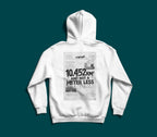 Not a Meter Less Lebanese statement hoodie — 10452 km by The Bargain LB
