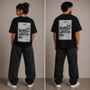 Not a Meter Less T-Shirt in black by The Bargain LB