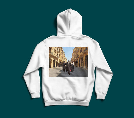 Peaky Blinders X Downtown Beirut cinematic Lebanese graphic hoodie by The Bargain LB