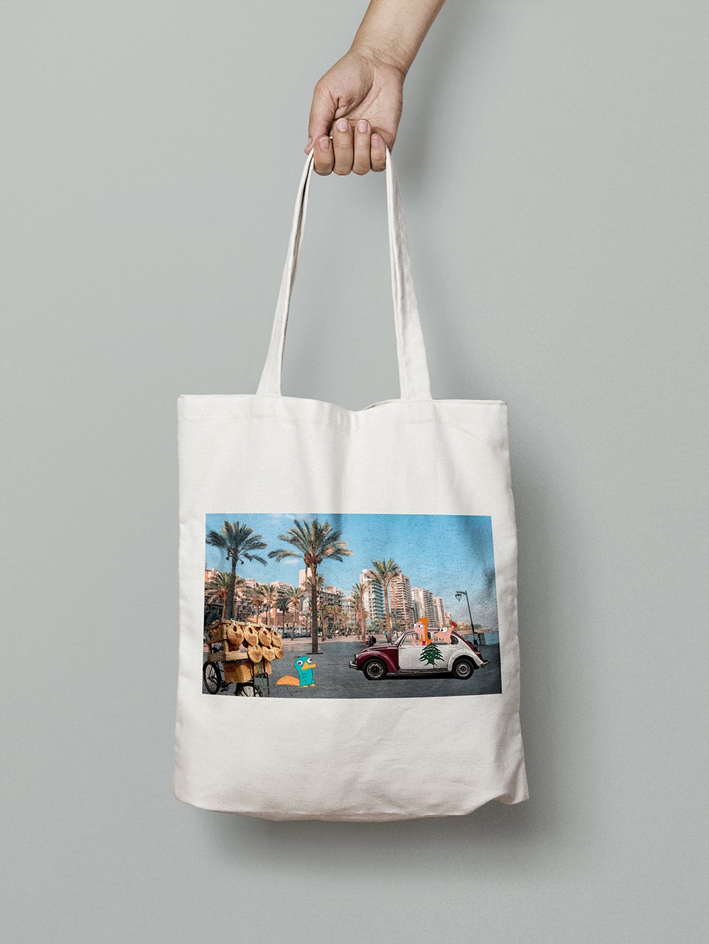 phineas and ferb X raouche Tote Bag