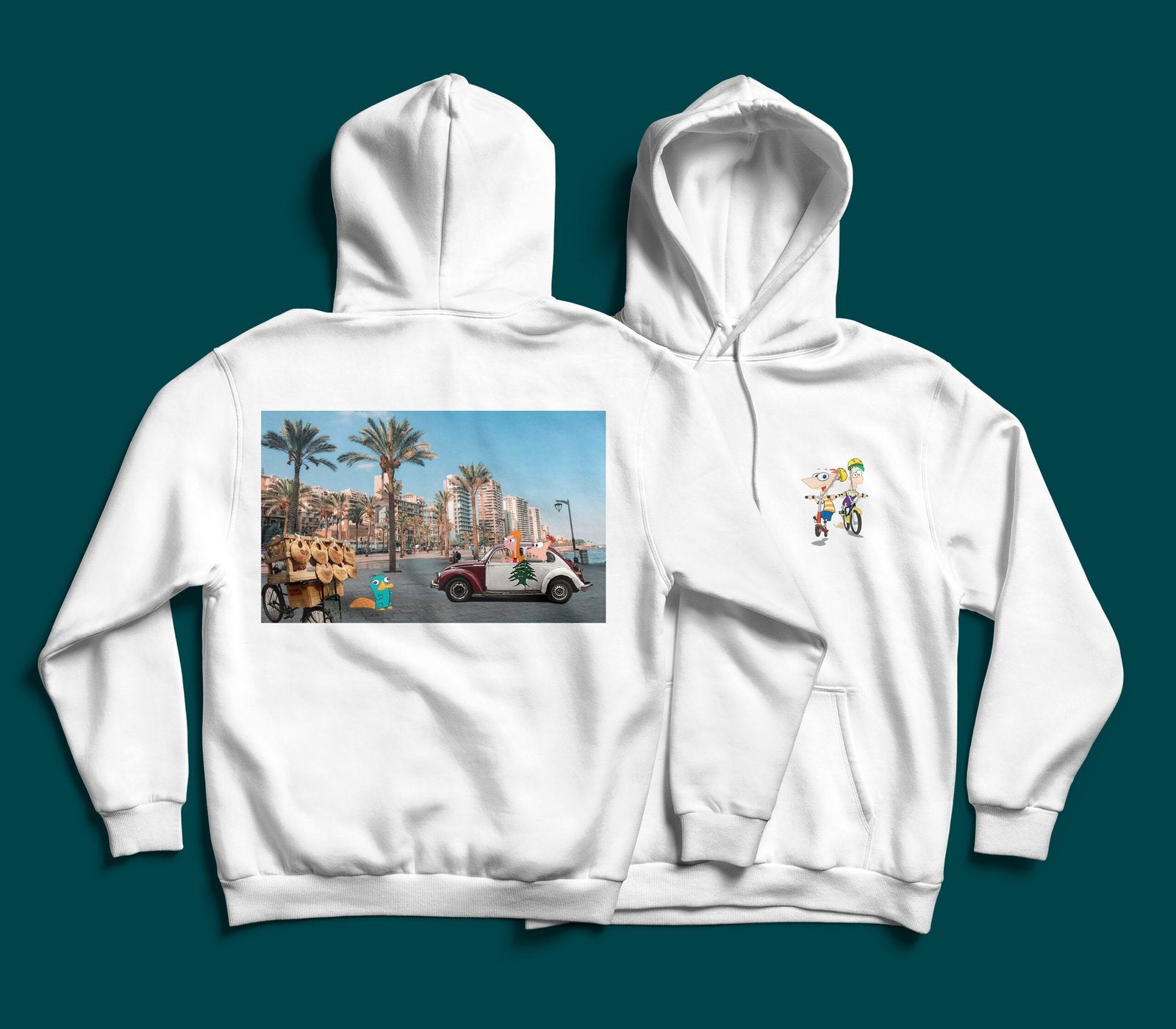 Phineas & Ferb X Raouche Hoodie