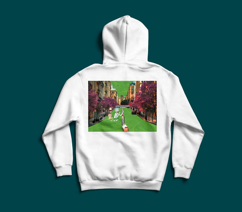 Rick and Morty X Downtown Beirut Lebanese streetwear hoodie by The Bargain LB