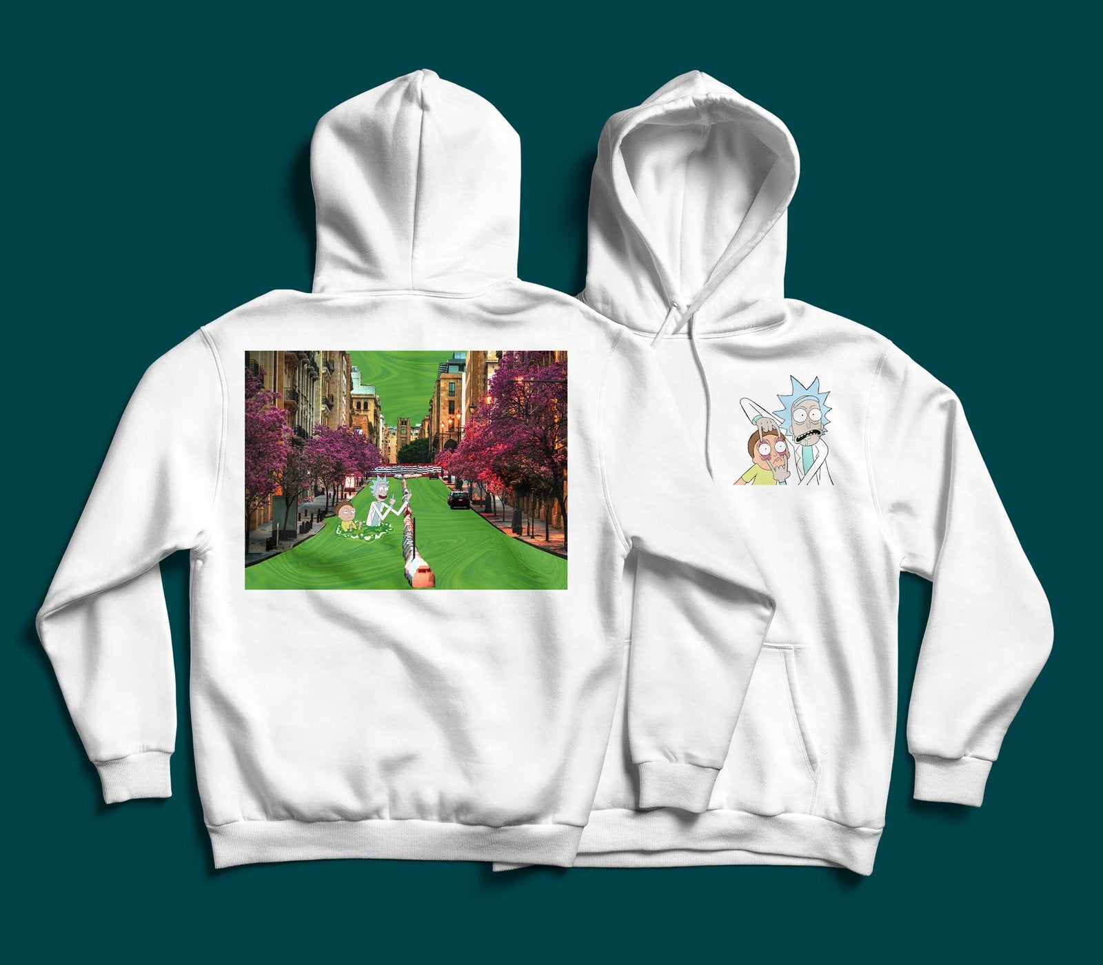 Rick & Morty X Downtown Hoodie