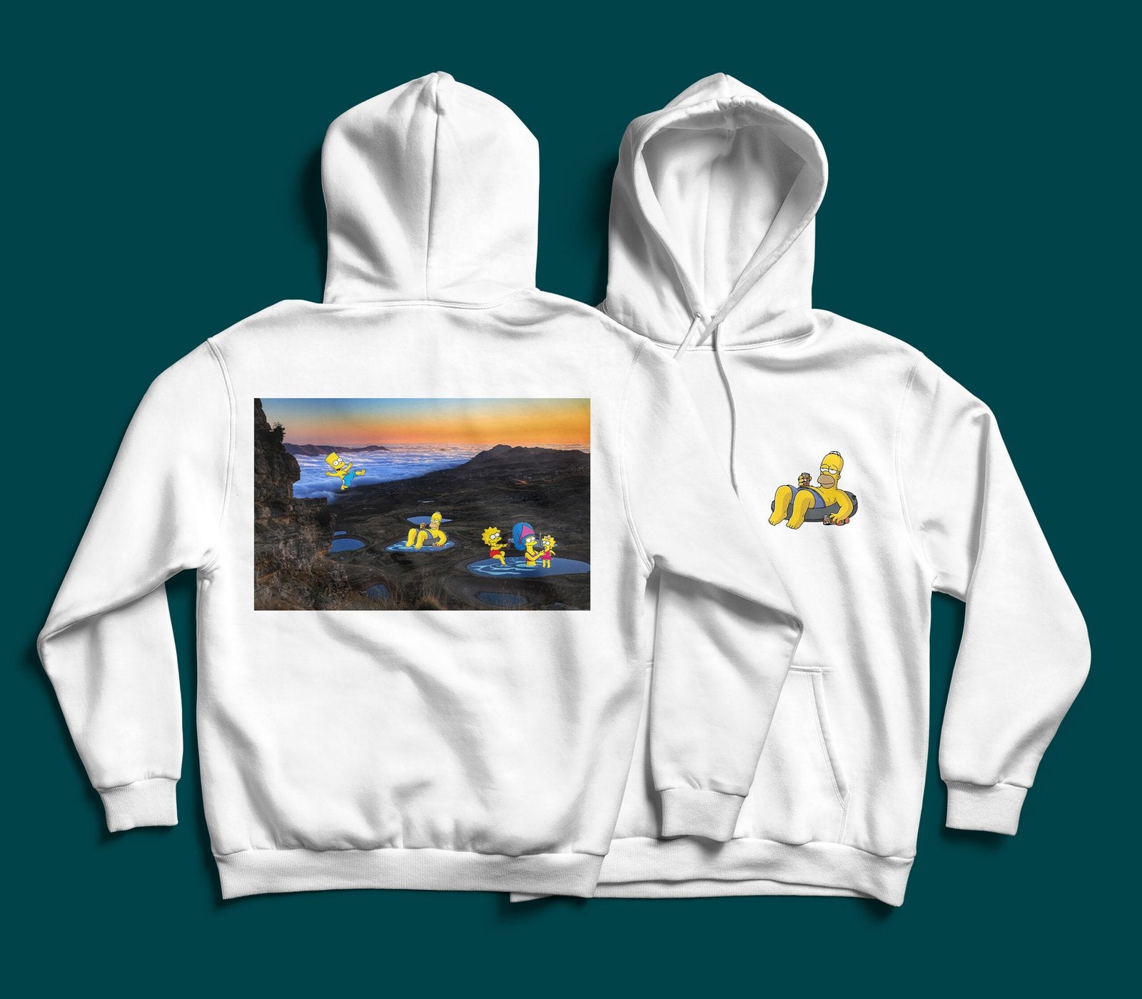 Simpsons X Laklouk Hoodie