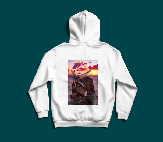 Spider-Man X Raouche Beirut Lebanese graphic hoodie by The Bargain LB