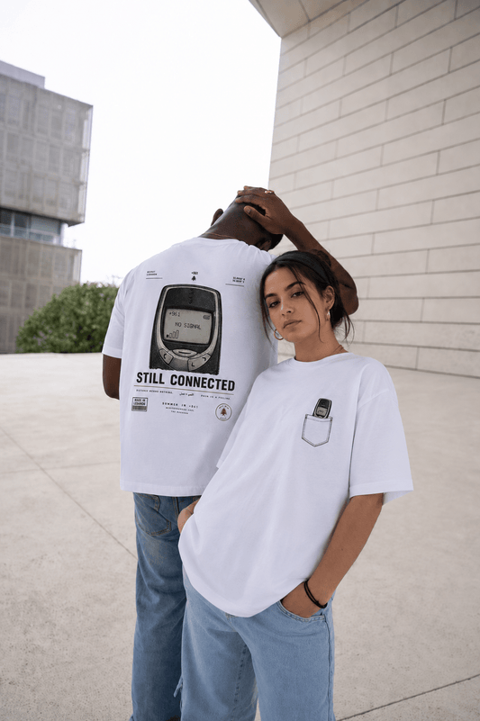 Still Connected +961 Oversized T-Shirt by The Bargain LB