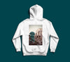 Teal X Lebanese ruins ancient sites graphic hoodie by The Bargain LB