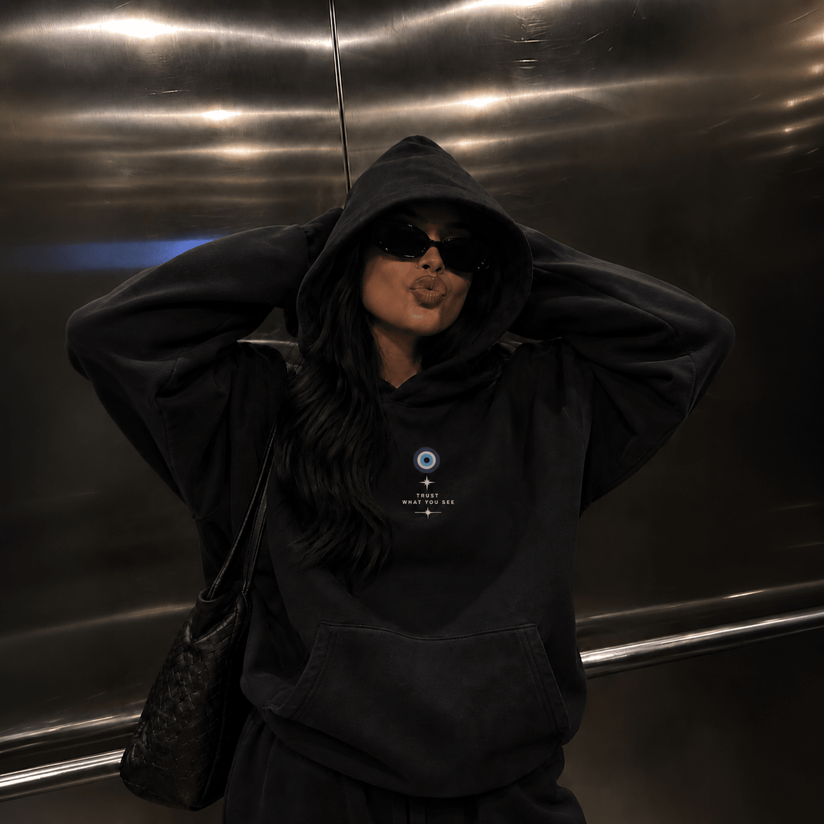 The eyes don't lie Hoodie by The Bargain LB