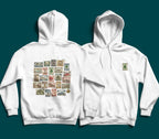 Lebanon Vintage Stamps Hoodie