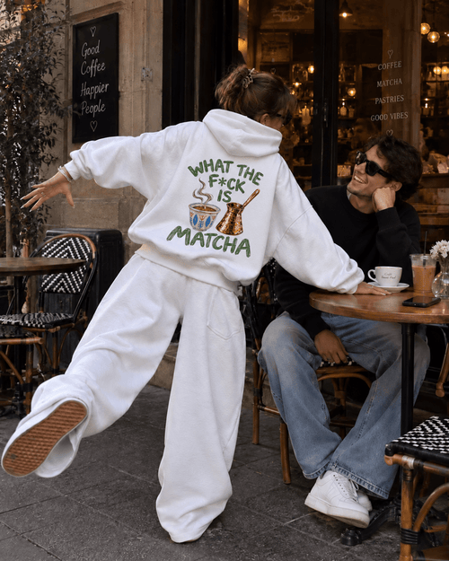 What the F*ck Is Matcha? - Hoodie - The bargain lb