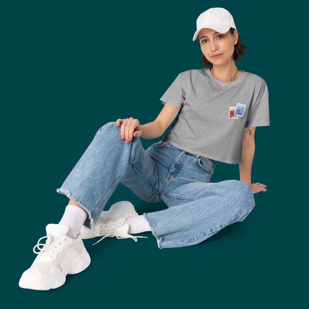 Echoes of Raouche Crop top