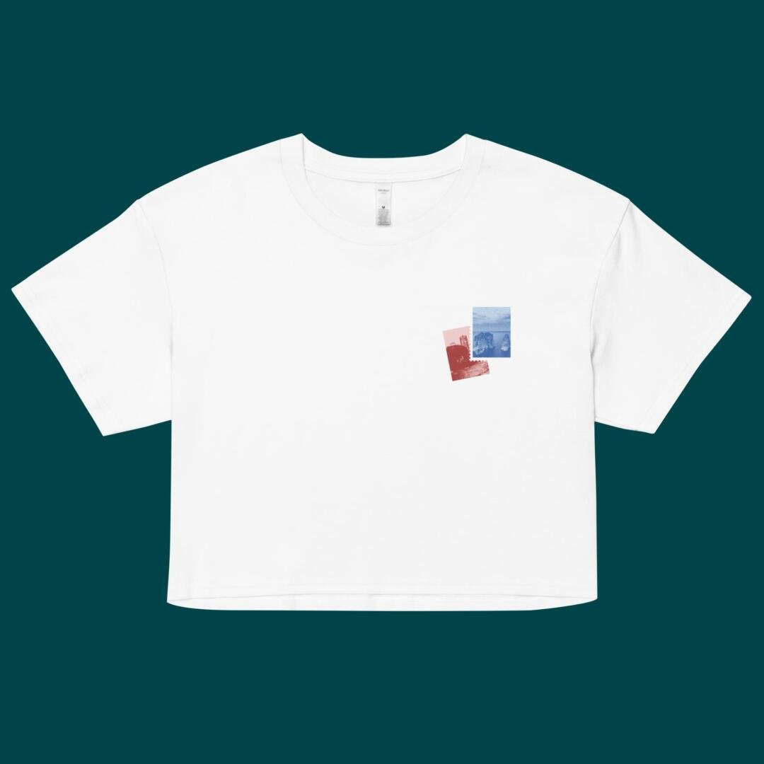 Echoes of Raouche Crop top